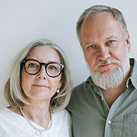 photo of june and gavin brown